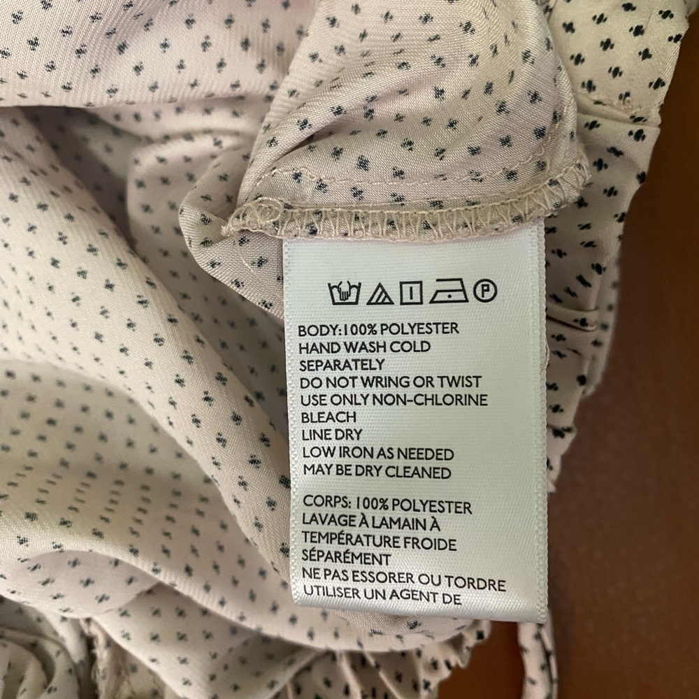 Waist Tie Patterned Button Front Blouse - image 3